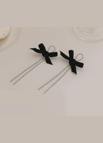Длинные серьги цепи с бантом, 4937 Fashion Jewelry (338431275)