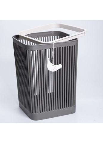 Корзина для мусора пластиковая в офис для бумаги 22×22×30 (см) корзина под мусор 8 (л) мусорное ведро HP-45-9G Yiwu (370974846)