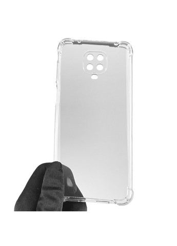Чохол для Redmi Note 9 Pro з бронь кутами вище екрана протиударний на сяомі редмі нот 9 про прозорий Xiaomi (366022581)