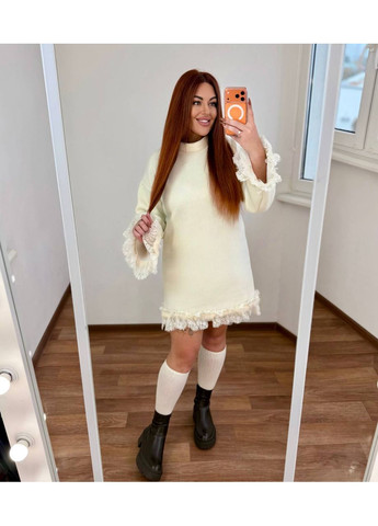 Білий вечірня сукня з королівського оксамиту — замір в описі DK/DL Мода без кордонів однотонна