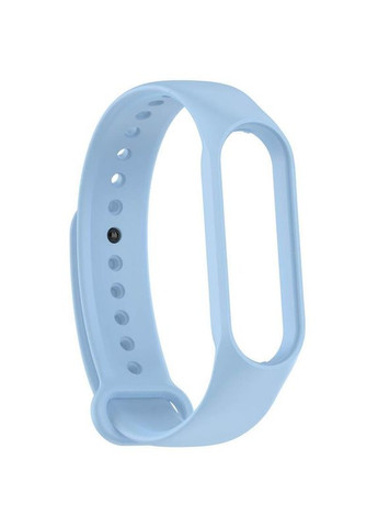 Силиконовый ремешок для Xiaomi Mi Band 7/6/5 Light Blue No Brand (361078192)