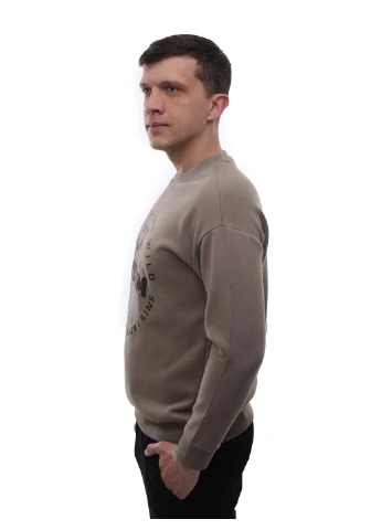 Хакі світшот чоловічий M@C (375336167)