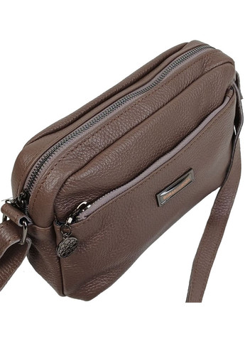 Жіноча шкіряна сумка на плече коричнева Borsacomoda (369157748)