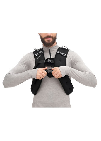 Жилет-утяжелитель для тренировок Weight Vest 8 кг Black Cornix XR-0344 (344588862)