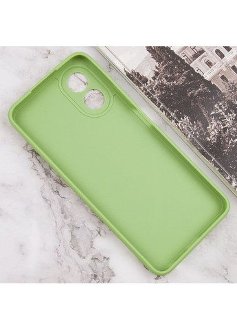 Силиконовый чехол Candy Full Camera для Oppo A78 4G Фисташковый Epik (372164234)