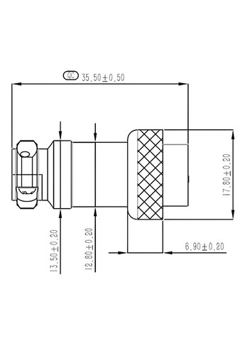 Роз'єм авіаційний зʼєднувальний GX16-16M-8A, 8 pin, розетка NanoConnect (299337817)