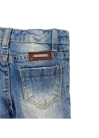 Синие джинсы+бандана, арт. 009225, голубой, 1 год, 76 см Fred Mello