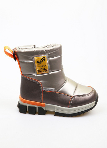 Серо-коричневые кэжуал зимние ботинки Tom.M