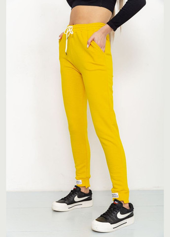 Желтые спортивные демисезонные брюки Ager