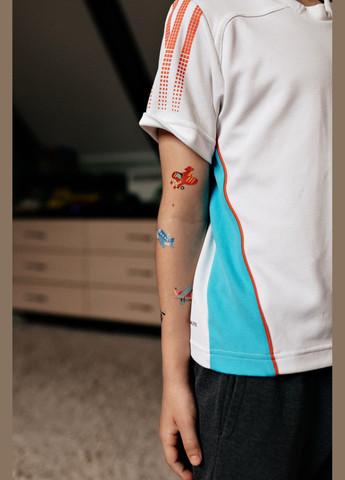 Набор временных детских водостойких татуировок. Tattooshka (314963901)