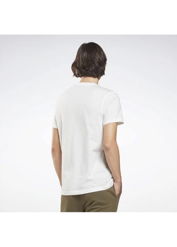 Біла футболка ri big logo tee white hd4218 Reebok