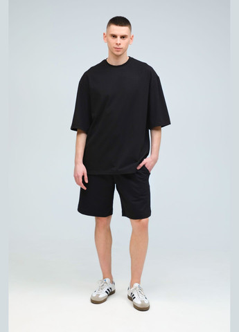 Шорты базовые черные мужские RAY Basic (330027224)