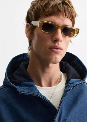 Синя демісезонна куртка Zara