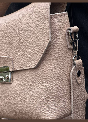 Женская кожаная сумка Лора Беж Dekey (332055293)