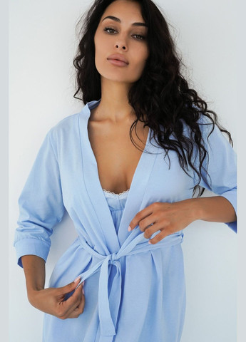 Халат для вагітних і годуючих мам Мамин Дім Rosemary 25316 light blue (302753999)