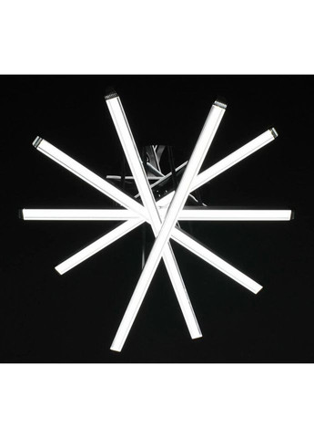 Люстра светодиодная потолочная LED светильник для квартиры на потолок лэд 27932 Черный 26х64х64 см. Sunnysky (335975631)