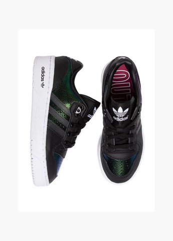 Кроссовки женские Rivalry Low Wmn Core Black Opal EF5542 adidas чёрные (333652264)