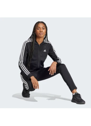 Спортивный костюм Essentials 3-Stripes Black IJ8781 adidas (401630467)