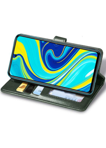 Кожаный чехол книжка Gallant (PU) для Xiaomi Redmi Note 9s / Note 9 Pro / Note 9 Pro Max Getman (334296921)
