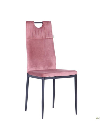 Стілець чорний/велюр рожевий антик (546791) Art Metal Furniture Alabama (315142637)