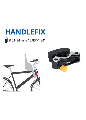 Детское кресло Tatoo Plus Handelfix до 15кг, на перед, графит Bellelli (359456664)