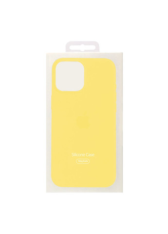 Чохол with MagSafe для iPhone 14 Pro Canary Yellow Silicone Case Apple iPhone 14 Pro 2022 (335874593)