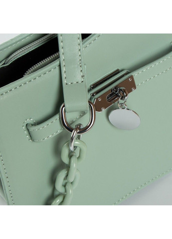Жіноча сумочка зі шкірозамінника 22 F026 green Fashion (282820157)