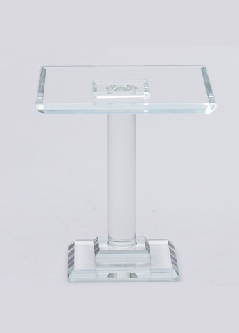 Тортівниця на ніжці Tetragon скляна 13 см Yiwu (330027360)