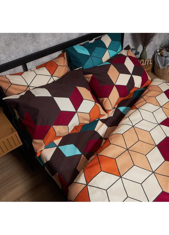 Комплект постельного белья Микросатин Premium «» Евро 200х220 наволочки 2х70х70 (MS-820007922) Moon&Star Modern Chaos (356114388)