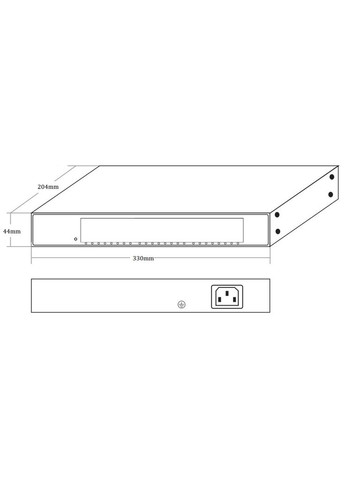 Комутатор мережевий -H3024 ONV (308846648)