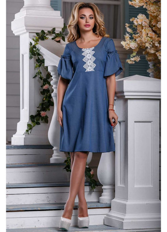 Синее платье 964.2607 Seventeen