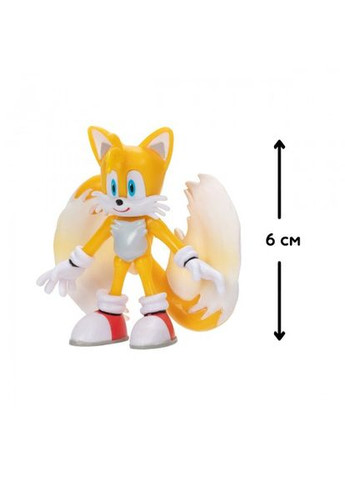 Ігрова фігурка з артикуляцією Модерн Тейлз 6 cm Sonic the Hedgehog (290110949)