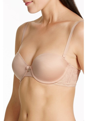Бежевий балконет бюстгальтер 5061 формований пуш ап зі знімними бретелями ідеальний під будь який одяг комфорт та підтримка Berlei з кісточками поліамід, поліестер, еластан
