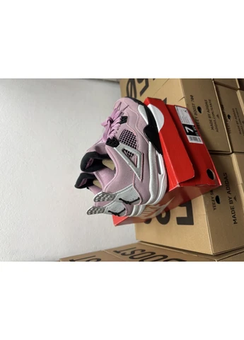 Рожеві літні кросівки nike air jordan 4 orchid pink найк аір джордан рожеві No Brand