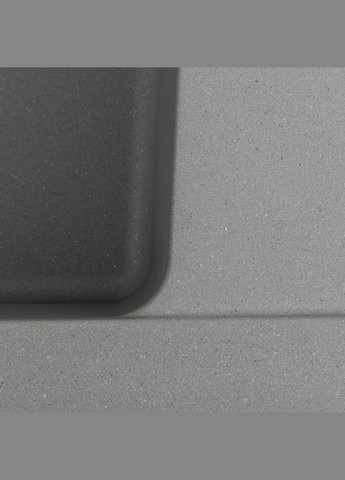 Гранітна мийка для кухні 6250 ZIRKONE матовий Сірий металік Platinum (269793205)