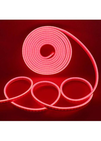 Неоновая гибкая лента Neon Flex 0719 силиконовая герметичная 12V-220V, 5 м Красный Led (285792437)