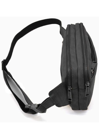 Мужская кожаная сумка на пояс через плечо для телефона и для документов маленькая Черный 38731 TARWA (353302685)