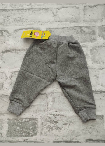 GABBI штанці для немовлят сірий святковий, спортивний, повсякденний, домашній бавовна, еластан виробництво - Україна
