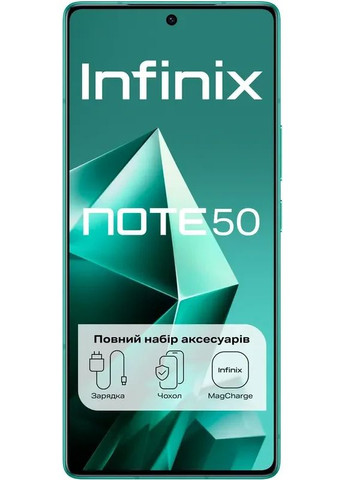Смартфон Note 50 (X6858) 8/256Gb NFC Mountain Shade UA UCRF Infinix (362213776)