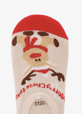 Светло-бежевые следки женские pierlone к3512 merry christmas светло-бежевый shop (2000990812452) Pier Lone (363255344)