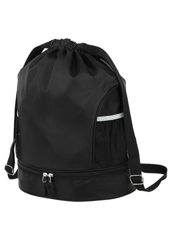 Рюкзак-мішок SP-GA-2943 (нейлон, кишеня для мокрих речей, р-р 42x39х17, 5см, чорний) (GA-2943_Чорний) SP-Sport (361434640)