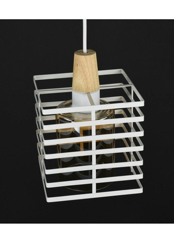 Люстра підвісна LOFT на 1 лампочку 27788 Білий 30-100х16х16 см. Sunnysky (335974790)