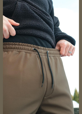 Хаки повседневный, кэжуал зимние брюки Intruder