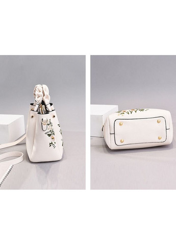 Жіноча сумочка на плече Кенгуру з екошкіри клітина світло-коричнева з блискавкою ProDobro (363136120)