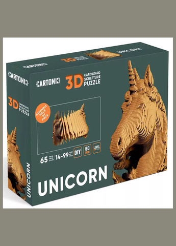 3D пазл Unicorn (CARTUNI) Cartonic (331164330)