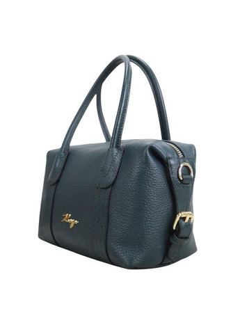 Сумка женская кожаная зеленая 2595-030 Karya (367983545)