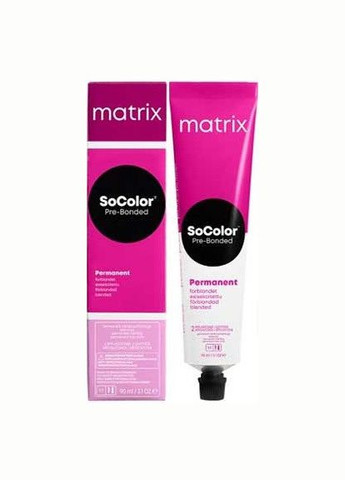 Стойкая кремкраска для волос SoColor Pre-Bonded 5AV перламутровый пепельный светлый шатен, 90 мл. Matrix (292735996)
