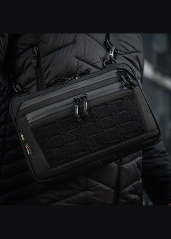 Сумка Admin Bag Medium Elite з липучкою Black M-TAC (326974065)