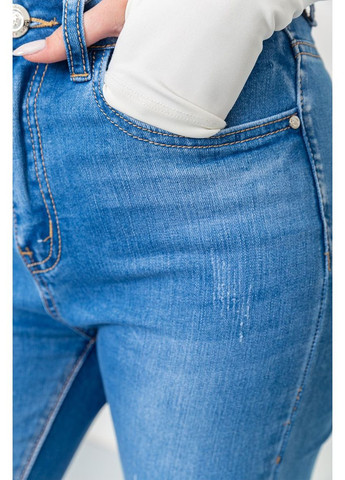 Джинси жіночі з потертостями, 214R1532 Ager - (360860727)