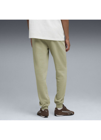 Зеленые спортивные демисезонные брюки Puma